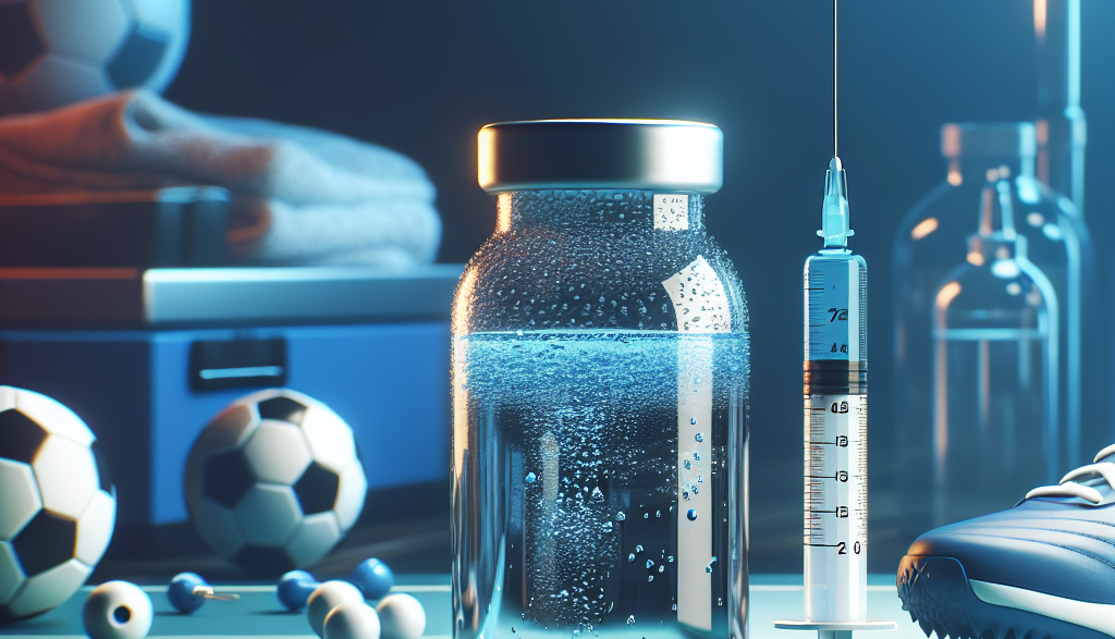 Acqua battericida per iniezioni: un rimedio naturale per gli infortuni sportivi