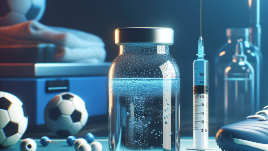 Acqua battericida per iniezioni: un rimedio naturale per gli infortuni sportivi