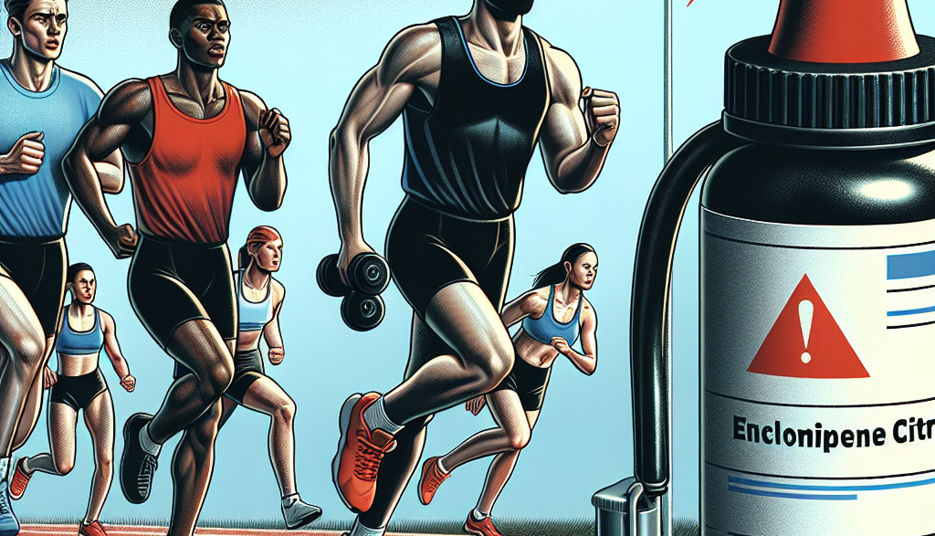 Utilizzo dell'enclomifene citrato nel doping sportivo